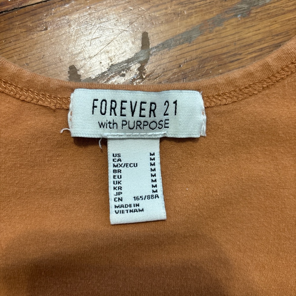 Forever 21 Caramel Tee